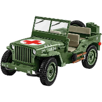COBI Historical Collection   Willys MB Medical Constructiespeelgoed