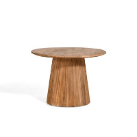 Bijzettafel Mokka Lichtbruin Ø60cm