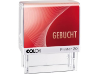 Colop 100672 Tekststempel Rood 38 x 14 mm (bxh)