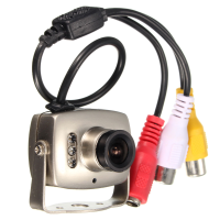 Color Night Vision Infrared Wired Cctv Mini Camera Security Hidden Video Cam