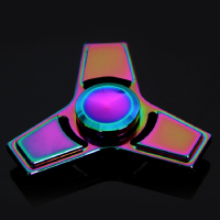 Colorful Aluminum Rotating Fidget Hand Spinner Adhd Austim Fingertips Fingers Gyro Reduce Stress