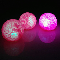 Colorful Led Glowing Rose Flower Ball Valentines Party Wedding Decoration