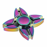 Colorful Zinc Alloy Edc Hand Spinner Gadget Fidget Spinner Focus Reduce Stress Gadget