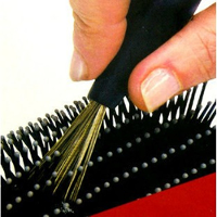 Comb Hair Brush Cleaning Beauty Tools Plastic Handle