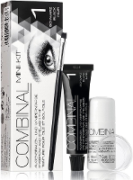 Combinal WEyebrow & Eyelash Tint Mini Kit Black 1