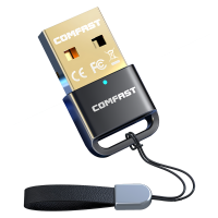 Comfast B03 bluetooth5.1 Adapter USB Draadloze bluetooth Ontvanger Zender Met Lanyard voor Laptop Draadloze Headset Audi