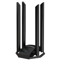 COMFAST BE6500 Gigabit WiFi7 USB3.0 Adapter WiFi Draadloze Netwerkkaart Ontvanger Verlengkabel met 4 Hoogwaardige Antenn