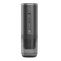 Comfook 2 in 1 draagbare elektrische espressomachine 20 bar met 80 ml watertank, 4 minuten snoerloze snelle verwarming,