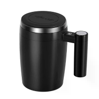 Comfook 400 ml USB Opladbare Automatische Mengbekers 7000 rpm Motor met LCD Digitaal Scherm Voor Koffie Melk Graan Haver