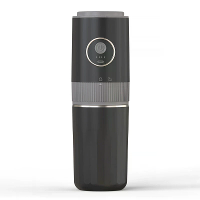 Comfook CM 2566 Draagbare Koffiemolen Elektrische Maalwerk 1500mAh Met 350ml RVS Beker Geïntegreerde Pour Over Kit voor
