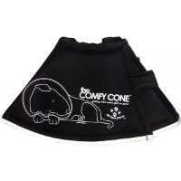 Comfy Cone Zwart Voor De Hond M