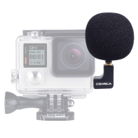Comica Vg05 Ball Shaped Stereo Video Interview Microphone For Gopro Cameras Hero 3 3 Plus 4 5