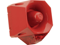 Compro Asserta Av Combi Signaalgever Rood Flitslicht, Continu Geluid 24 V/dc 120 Db