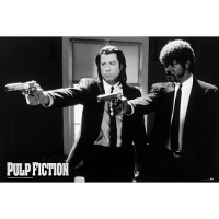 Decoratie poster Pulp Fiction 61 x 91,5 cm