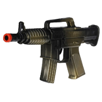 Speelgoed machinegeweer   met geluid   27 cm   verkleed wapen   soldaten/leger