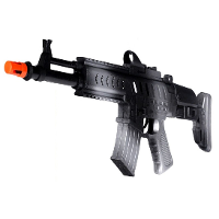 Speelgoed machinegeweer   met geluid   50 cm   verkleed wapen   soldaten/leger