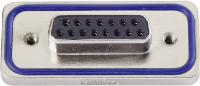 Conec 15 000623 D sub female connector 180 ° Aantal polen: 15 Soldeerkelk 1 stuk(s)