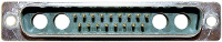 Conec 21WA4 321WA4PCM99A10X D sub hybride 180 ° Soldeerkelk 1 stuk(s)
