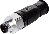 Conec 42 00005 Sensor/actuator connector, niet geassembleerd M8 Aantal polen (sensoren): 3 Stekker, recht 1 stuk(s)