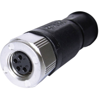 Conec 42 00006 Sensor/actuator connector, niet geassembleerd M8 Aantal polen (sensoren): 3 Bus, recht 1 stuk(s)