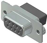 Conec DSS1XSXXG04X DSS1XSXXG04X D sub female connector Aantal polen: 9 Crimp 1 stuk(s)