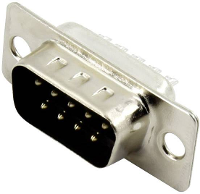 Connfly DS1033 09MBNSISS D sub stekker 180 ° Aantal polen: 9 Solderen 1 stuk(s)