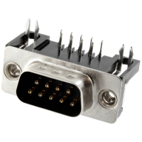 Connfly DS1037 09MNBKT7 0CC DS1037 09MNBKT7 0CC D sub male connector Aantal polen: 9 Soldeerpennen 1 stuk(s) Tray