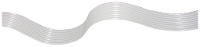 Connfly DS1057 34A282R 76.5 Lintkabel Rastermaat: 1.27 Mm Grijs 76.2 M