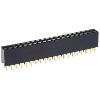 Connfly Female header (standaard) Aantal rijen: 2 Aantal polen per rij: 20 DS1023 2*20SF11 1 stuk(s) Tube