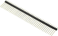 Connfly Male header (standaard) Aantal rijen: 1 Aantal polen per rij: 2 DS1021 1*2SF1 1 1 stuk(s)