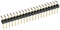 Connfly Male header (standaard) Aantal rijen: 1 Aantal polen per rij: 5 DS1022 1*5RDF11 B 1 stuk(s) Bulk