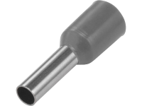 Conrad Components 1091291 Adereindhulzen 1 x 4 mmÂ² x 10 mm Deels geÃ¯soleerd Grijs 100 stuks