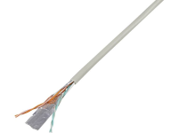Conrad Components 1226971 Telefoonkabel J Y(ST)Y 2 x 2 x 0.60 Mm Grijs 25 m