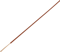 Conrad Components 1371015 Voertuigsnoer Flry B 1 X 0.50 Mmâ² Bruin 50 M