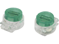 Conrad Components 808669 Aderverbinder Flexibel: 0.13 0.38 MmÂ² Massief: 0.13 0.38 MmÂ² Aantal polen: 2 50 stuks Groen