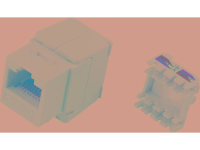 Conrad Components 93013c1175 Modulaire connector, zonder gereedschap Bus, recht Aantal polen: 8P8C Grijs 93013c1175 1 stuk(s)