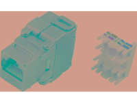 Conrad Components 93013c1179 Modulaire bus, zonder gereedschap Bus, recht Aantal polen: 8P8C Metaal 1425903 1 stuk(s)