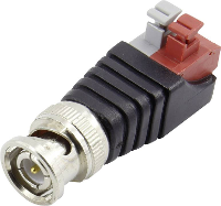 Conrad Components 93014c1022 BNC connector Stekker, recht 50 Ω 1 stuk(s)
