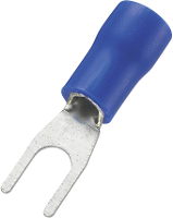 Conrad Components 93014c221 Vorkkabelschoen 1.50 MmÂ² 2.50 MmÂ² Gat diameter=3.7 Mm Deels geÃ¯soleerd Blauw 100 stuks