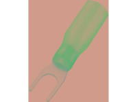 Conrad Components 93014c262 Vorkkabelschoen Met krimpkous 1.50 MmÂ² 2.50 MmÂ² Gat diameter=4.3 Mm Deels geÃ¯soleerd Blauw 30 stuks