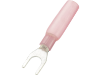 Conrad Components 93014c508 Vorkkabelschoen Met krimpkous 0.50 MmÂ² 1.50 MmÂ² Gat diameter=3.2 Mm Deels geÃ¯soleerd Rood 50 stuks