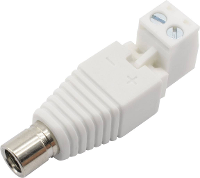 Conrad Components DC 11F WT Laagspannings connector Bus, recht 5.5 Mm 2.5 Mm 1 stuk(s)
