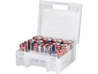 Conrad energy Batterijset AAA, AA, C, D, 9 V 31 stuks Incl. Box