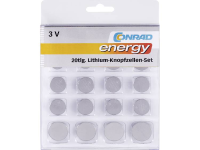 Conrad energy Knoopcelset 20 stuks