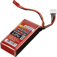Conrad energy LiPo accupack 11.1 V 1000 mAh Aantal cellen: 3 25 C Softcase BEC