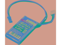 Conrad energy LiPo accupack 7.4 V 500 mAh Aantal cellen: 2 25 C Softcase BEC bus