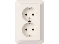 Contactdoos Kopp 945717081 Inbouw Rivo Zuiver Wit (ral 9010)