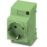 Contactdoos voor schakelkast Phoenix Contact EO CF/UT/GN Groen (l x b) 60 mm x 45 mm