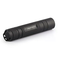 Konvooi S2+ Zwart XM L2 7135*8 Orange Peel EDC Zaklamp,Sterk Licht Krachtig Compact. Ideaal voor Buitenavontuur.