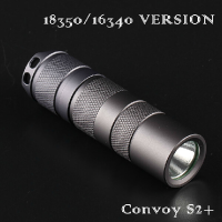 Convoy S2+ 18350/16340 Version 7135*4 5 Mode Led Flashlight